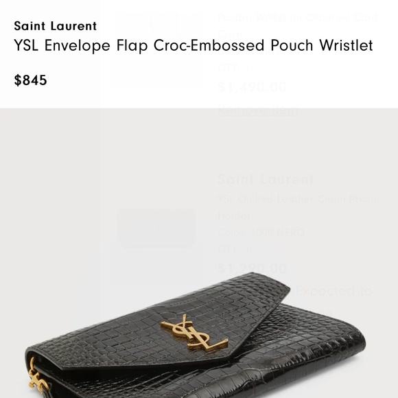 YSL clutch - Picture 1 of 2